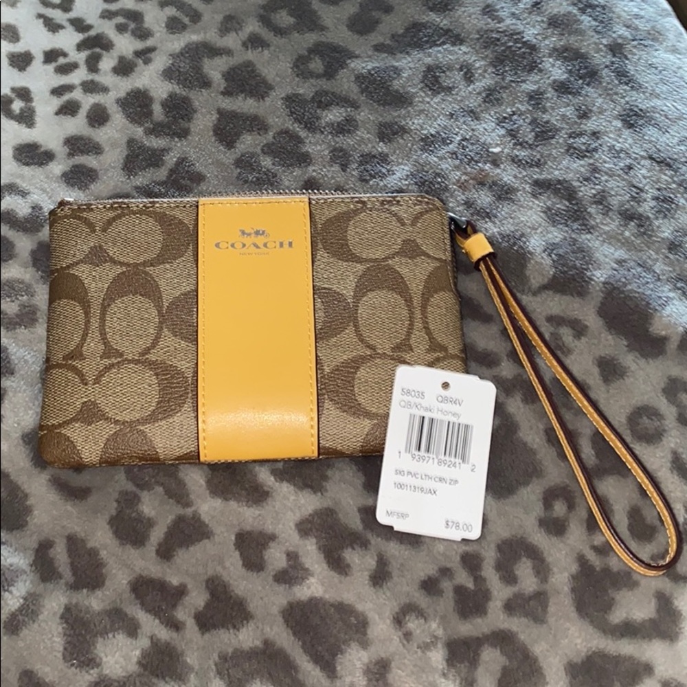 Coach wristlet